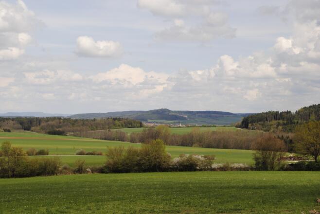 Landschaft am Laibstädter Geschichtsweg