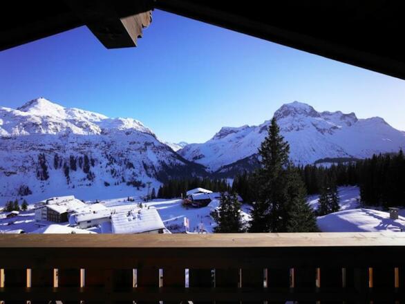 tolle Aussicht in der Bergwelt