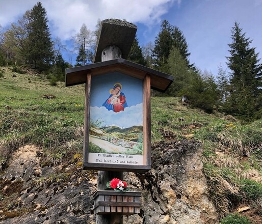 Station am Marienweg zur Höslkapelle