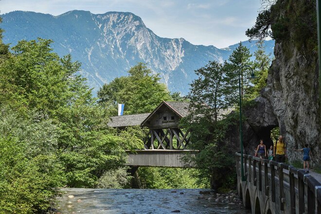 Eingang zur Kundler Klamm