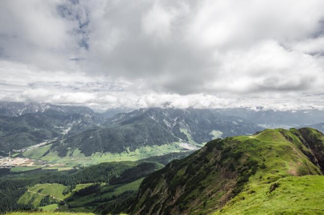 Aussicht vom Spielberghorn