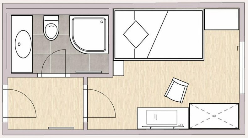 Comfort Einzelzimmer