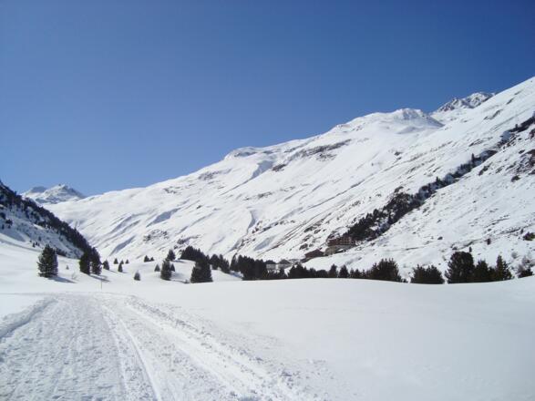 Winterwanderweg Rofen