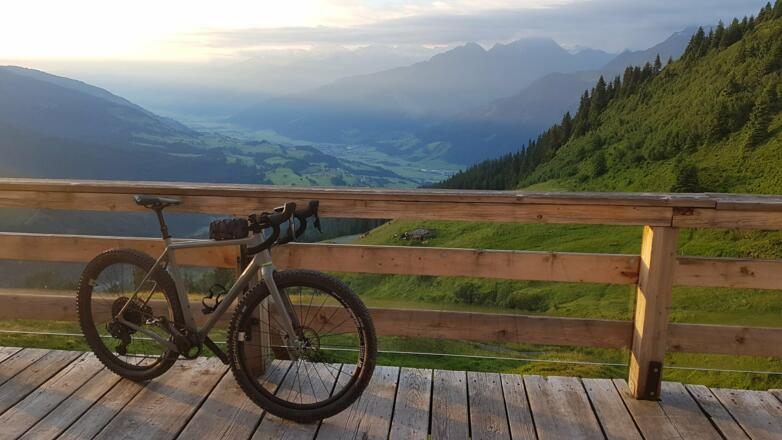 Der Oberpinzgau liegt einem zu Füßen.