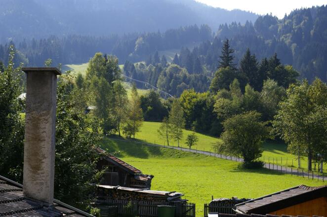 Ausblick Schlafzimmer Rappenkopf