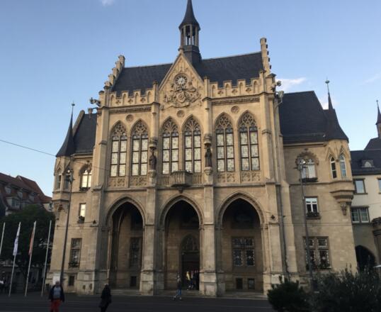 Schleifenroute - Erfurt Rathaus