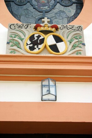 Pfaffenhofen, Markgrafenkirche, Wappen Hohenzollern