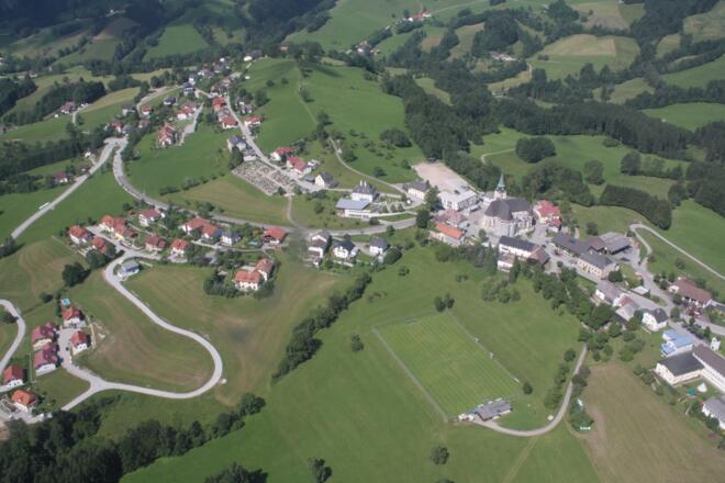 Wallfahrtsort Maria Neustift - Luftaufnahme