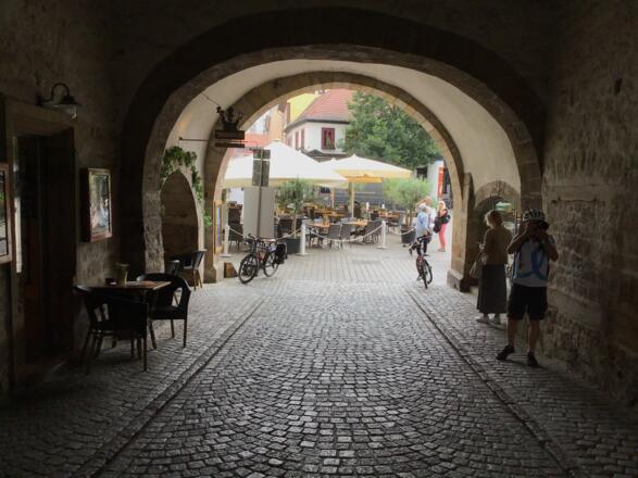 Schleifenroute - Erfurt Krämergasse