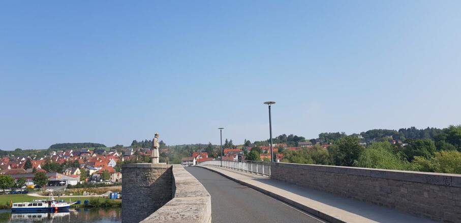 Schleifenroute - Ochsenfurt neue Mainbrücke