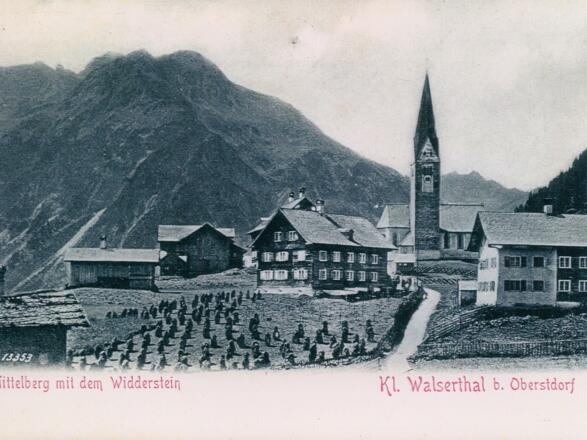 Blick auf Widderstein