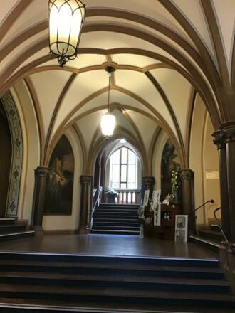 Schleifenroute - Erfurt Rathaus von innen