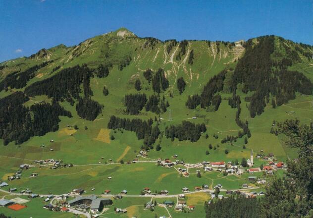 Blick auf Walmedinger Horngebiet