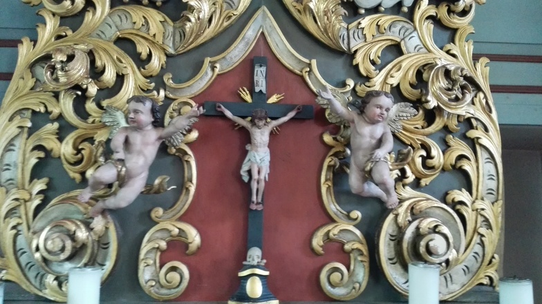 Innenansicht Markgrafenkirche Eckersmühlen