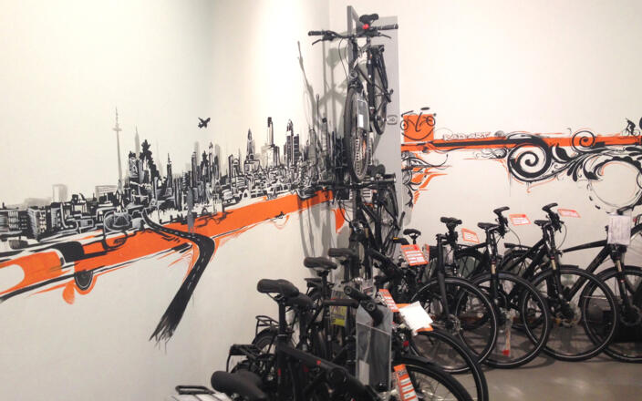 Schleifenroute - Rad-Art in Erfurt