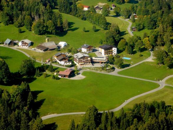 Hotel Dunza aus der Luft