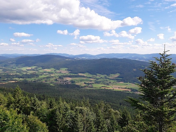 Blick ins obere Zellertal