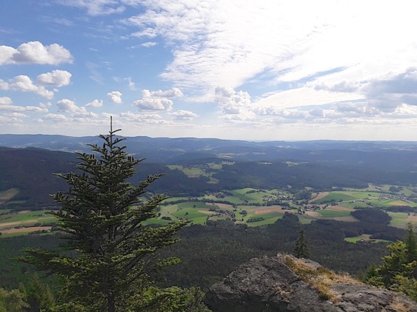 Blick ins mittlere Zellertal