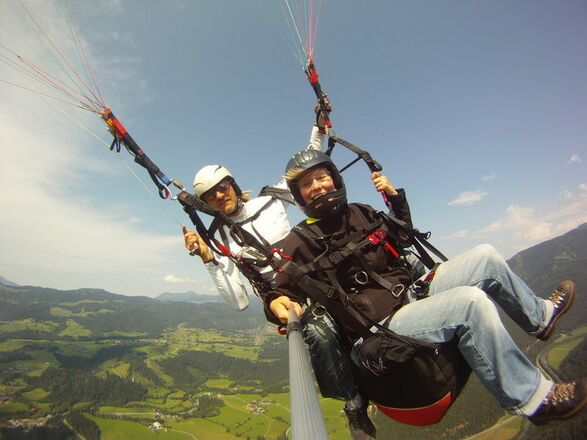 Flugerlebnis im Tandem.