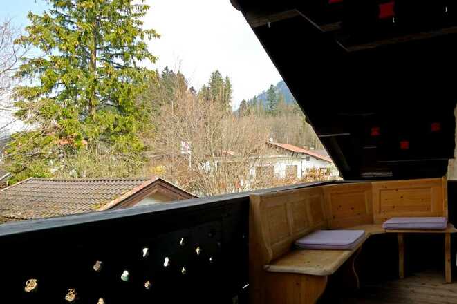 grosser Balkon zur Nordseite