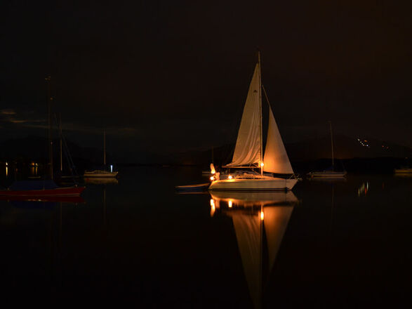 Sternenfahrt am Chiemsee.