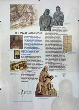 Randersacker - Erklärungstafel über Jakobuskapelle