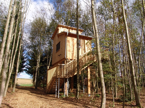 Baumhaus Auszeit Außenansicht