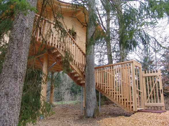 Baumhaus Sterntaler Außenansicht