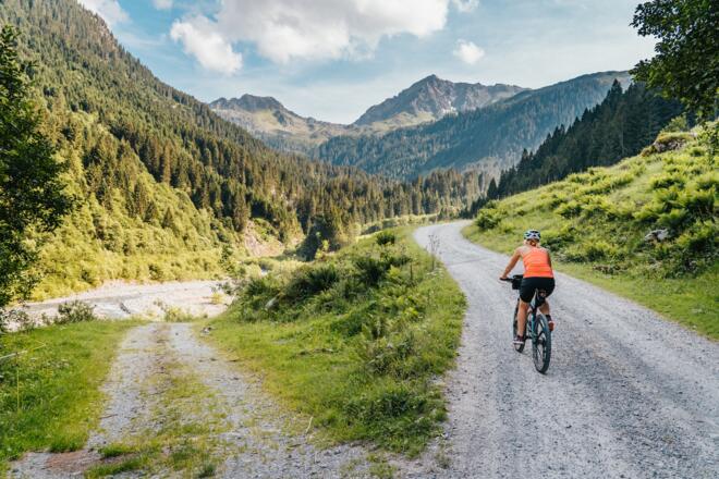 Bike Richtung Langsee