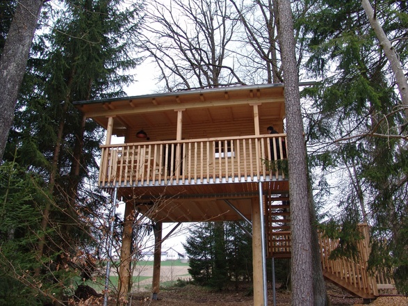 Baumhaus Sterntaler Außenansicht