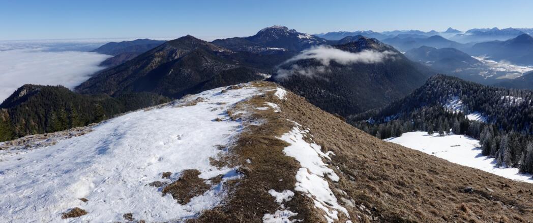 Benediktenwand - Blick vom Jochberg