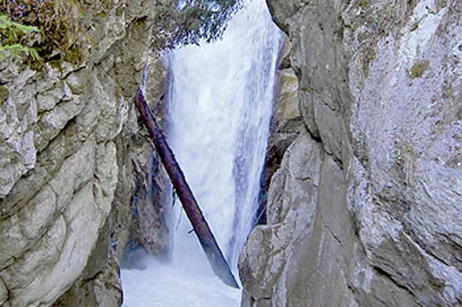 Wasserfall am Tatzlwurm bei Oberaudorf.