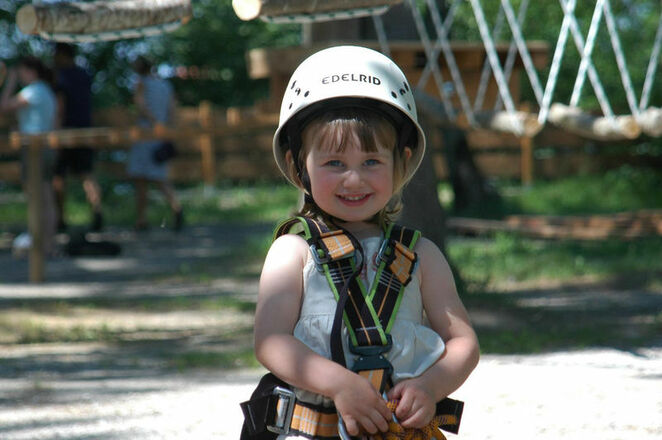 Hochseilgarten für Kinder
