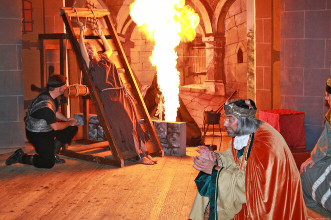 Ritterspiele im Volkstheater Kiefersfelden.