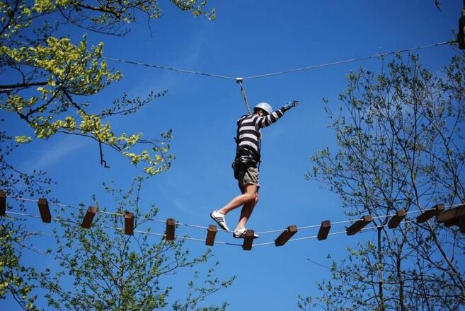 Hochseilgarten Übersee
