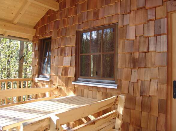 Hexenhaus Aussensitzplatz