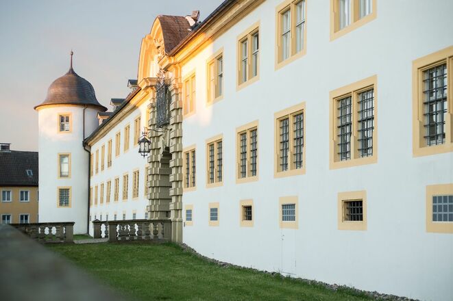 Das Schloss der Grafen von Schönborn in Wiesentheid