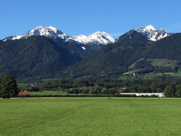 auf einem Spaziergang um Flintsbach