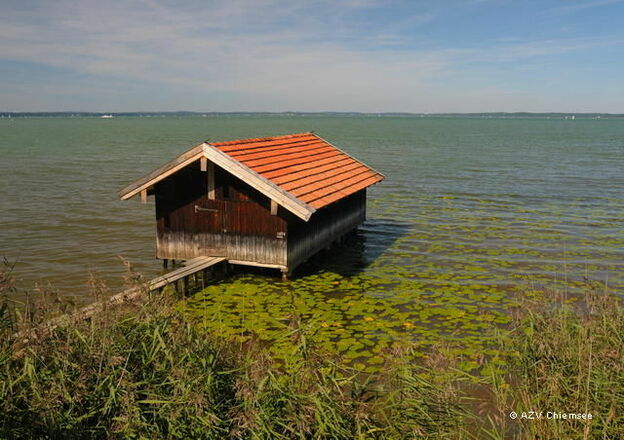 Blick auf die westliche Seite des Achendeltas.