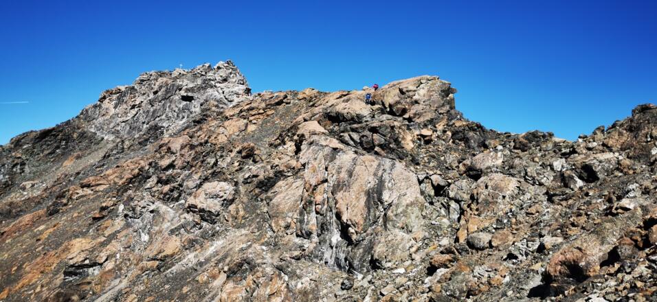 Aufstieg Lizumer Reckner -  Tuxer Alpen