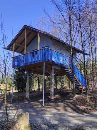 Baumhaus Frau Holle Außenansicht