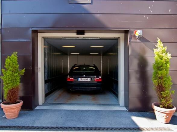 Hotel mit gratis Tiefgarage