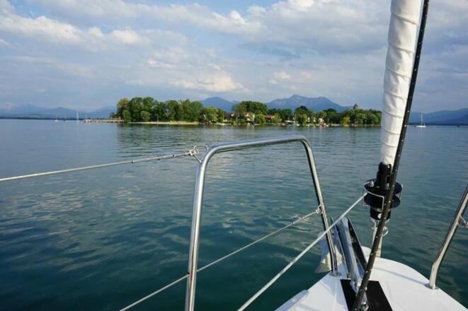 Segeln auf dem Chiemsee