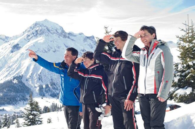 Winter im Hörili - Familie Walch