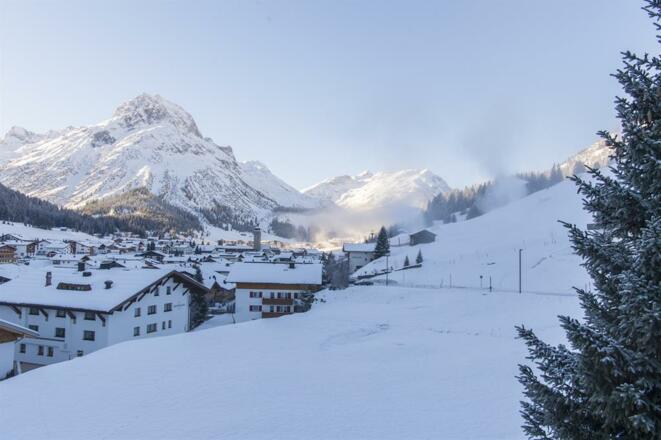 Blick zum Skilift Schlosskopf