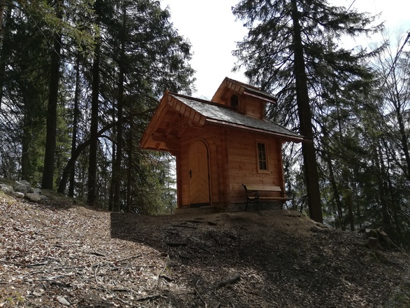 Kapelle von Schönau Richtung Nachberg Almen Breitenbach