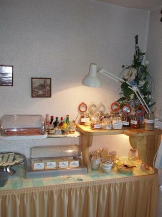 Müsliauswahl Frühstücksbuffett