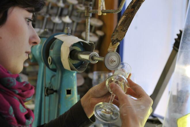 Kisslinger Rattenberg, Glasgravur