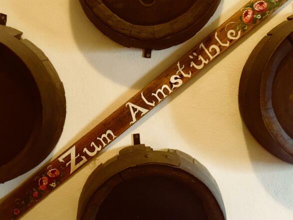 Schöntalhof Weg zum Almstüble