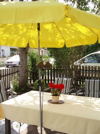 Sitzgelegenheit Terrasse